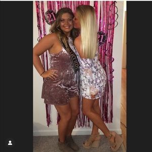 Floral Off-The-Shoulder Romper